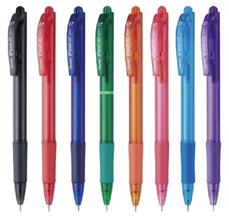 【飛龍 Pentel】 彩色原子筆/0.7 (BX417