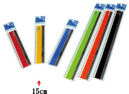 【自強】SR-15鐵邊尺(15cm)