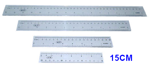 【聯合】HA-15 塑膠直尺( 15cm)