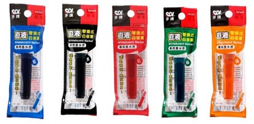 【手牌】S510R直液替換式白板筆專用墨水匣