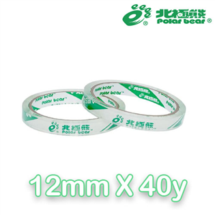 【北極熊】 OPP超透明事務膠帶 12mmX40y